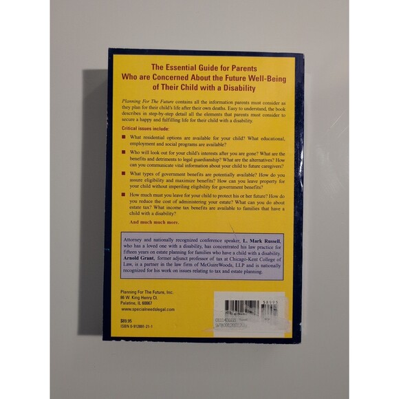 Planning for the Future - Providing a Meaningful Life - L. Mark & Grant Russell - Picture 3 of 6